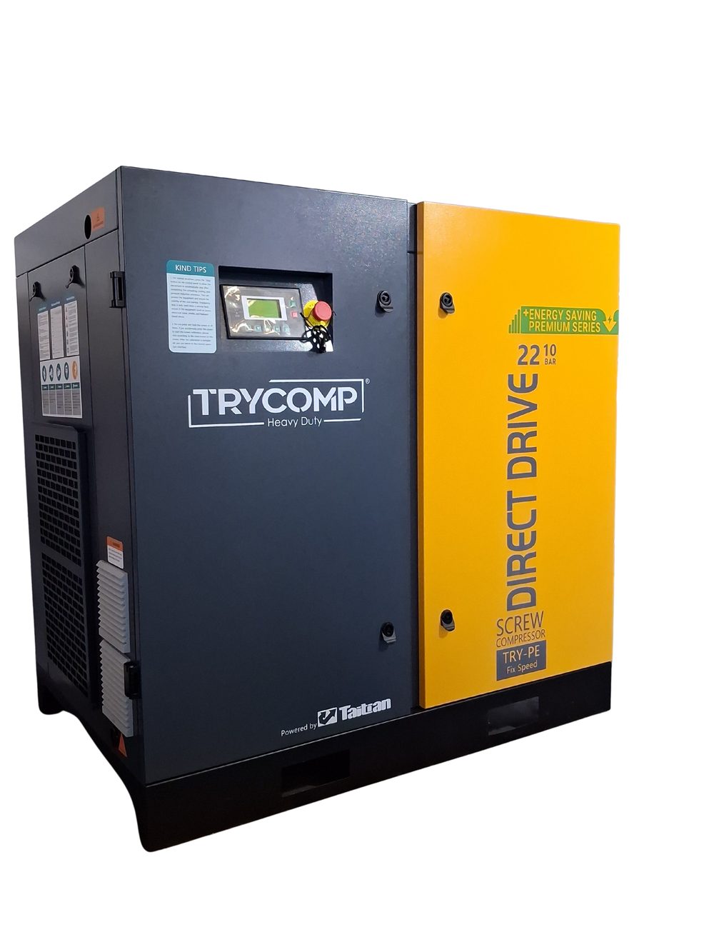 Large TryComp industrial rotary screw compressor