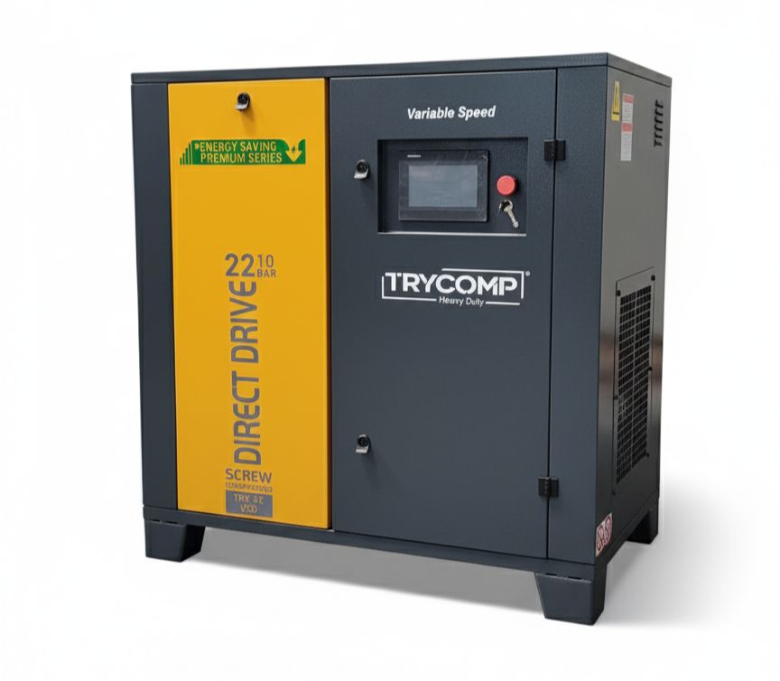 Trycomp 7.5 kW rotary screw air compressor